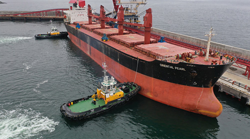 First vessel despatched from the VaninoTransUgol terminal constructed to Morstroytechnology’s design