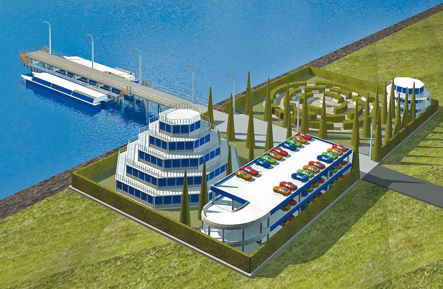 Development concept for sea passenger transport operations. Greater Sochi area (Black sea basin)
