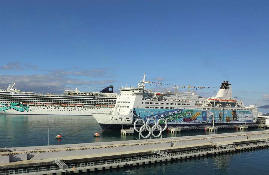 Sochi international centre for passenger and cruise shipping (Black sea basin)