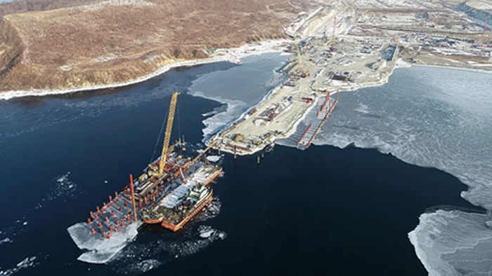 Начата электрификация порта «Суходол», строящегося по проекту Морстройтехнологии