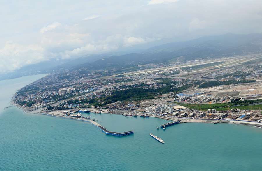 Novorossiysk–Sochi (Adler) ferry connection (Black sea basin)