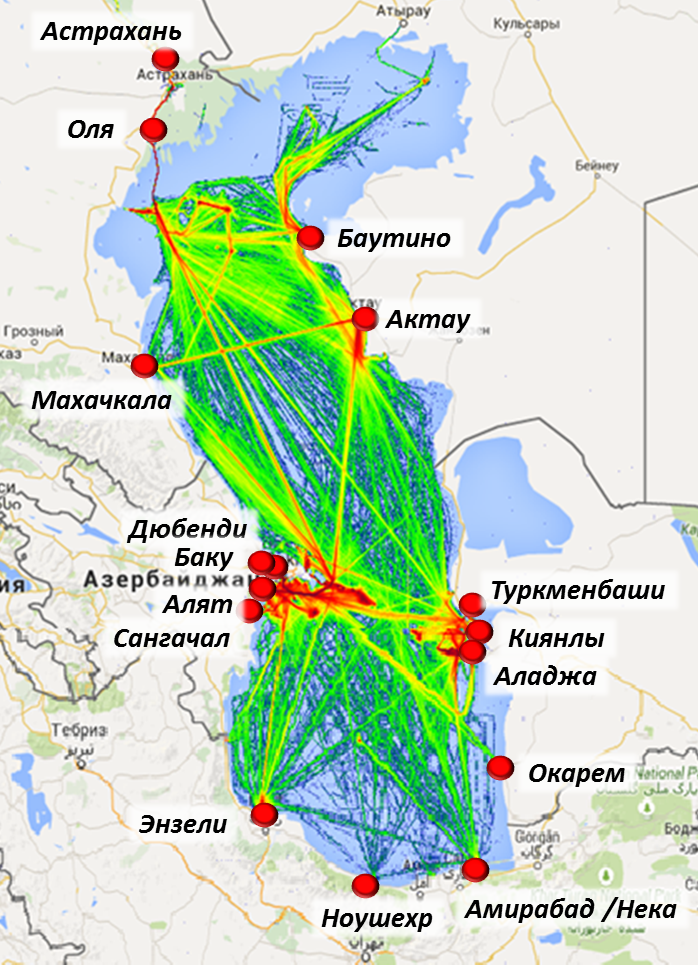 Сравнительный анализ ставок портовых сборов в морских портах Каспийского бассейна