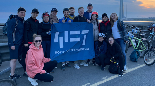 Морстройтехнология снова приняла участие в велозаезде «ЗСД Фонтанка Фест»